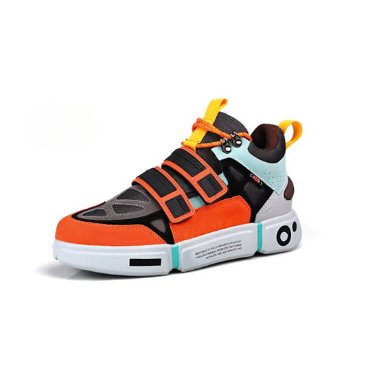 Snurky 221 Sneaker orange – auffälliger und bequemer Sneaker für Alltag und Freizeit