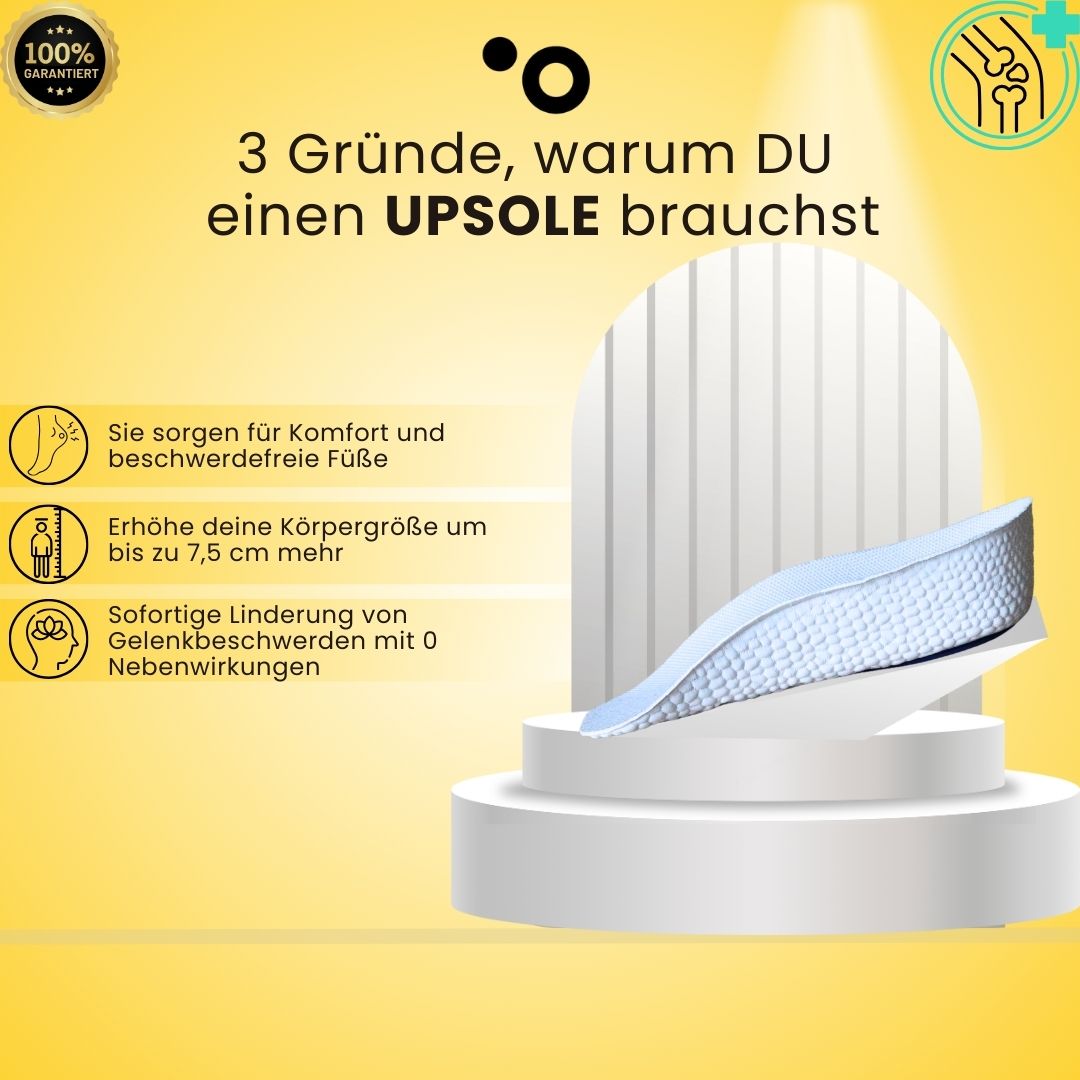 SNURKY - UPSOLE Erhöhungseinlagen