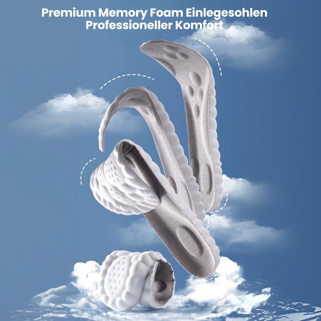 SNURKY - Premium Memory Foam Einlegesohlen