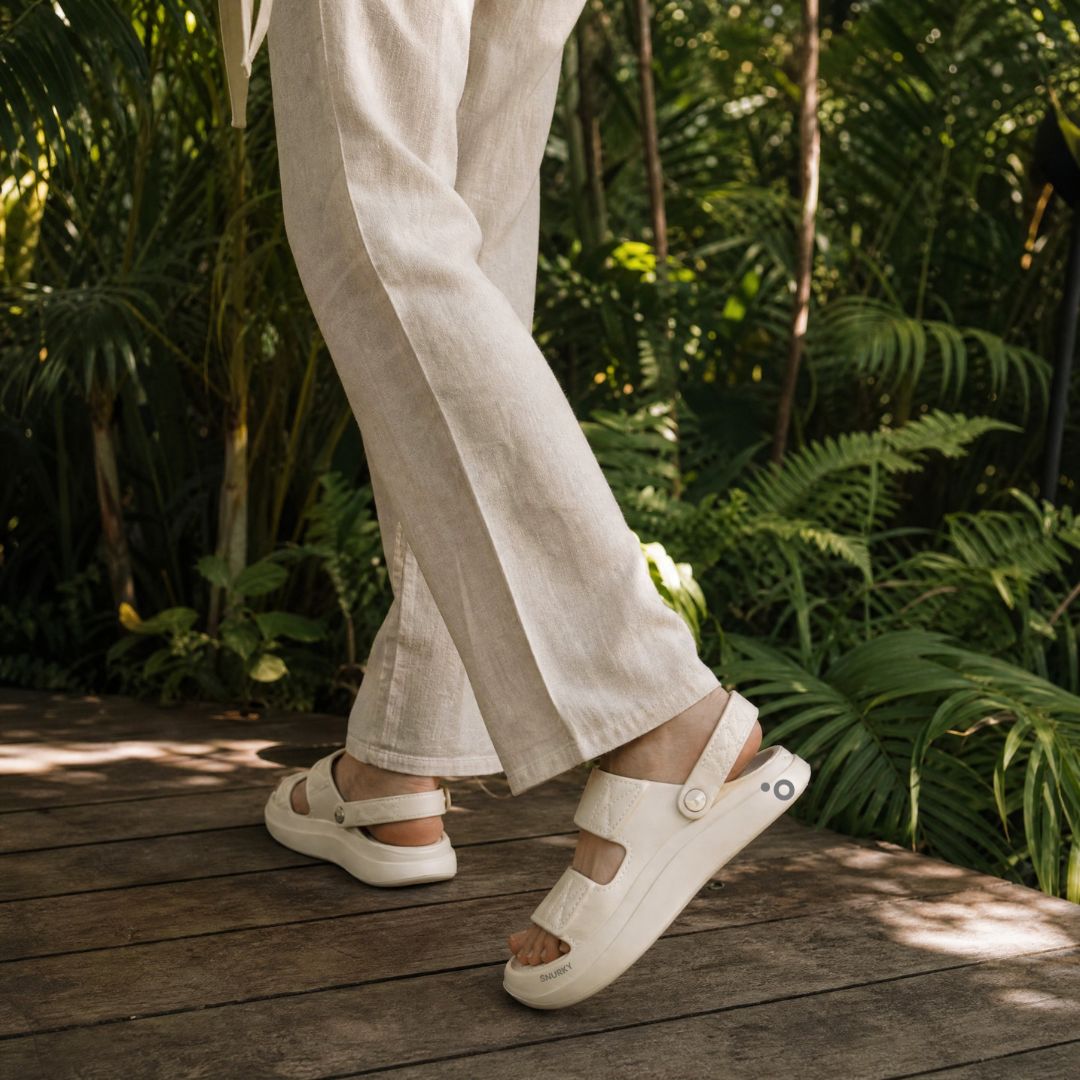 SNURKY 150 Sandalen Beige - Lifestyle Outfit