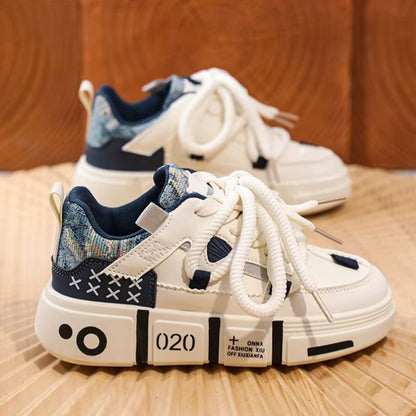 Snurky 020 Kinder Sneaker blauen für Schule