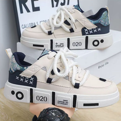 Snurky 020 klassische weiße Sneaker für Damen und Herren