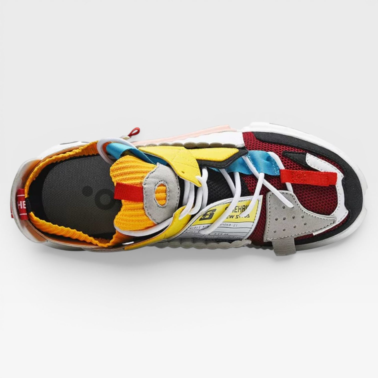 Snurky 330 bunte Sneaker – Seitenansicht mit modernem Look und ergonomischer Passform