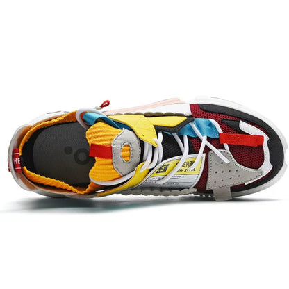 Snurky 330 bunte Sneaker – Seitenansicht mit modernem Look und ergonomischer Passform