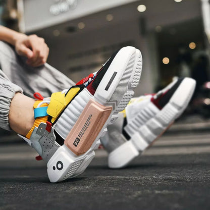 Snurky 330 bunte Sneaker – getragen im Alltag, leicht und komfortabel