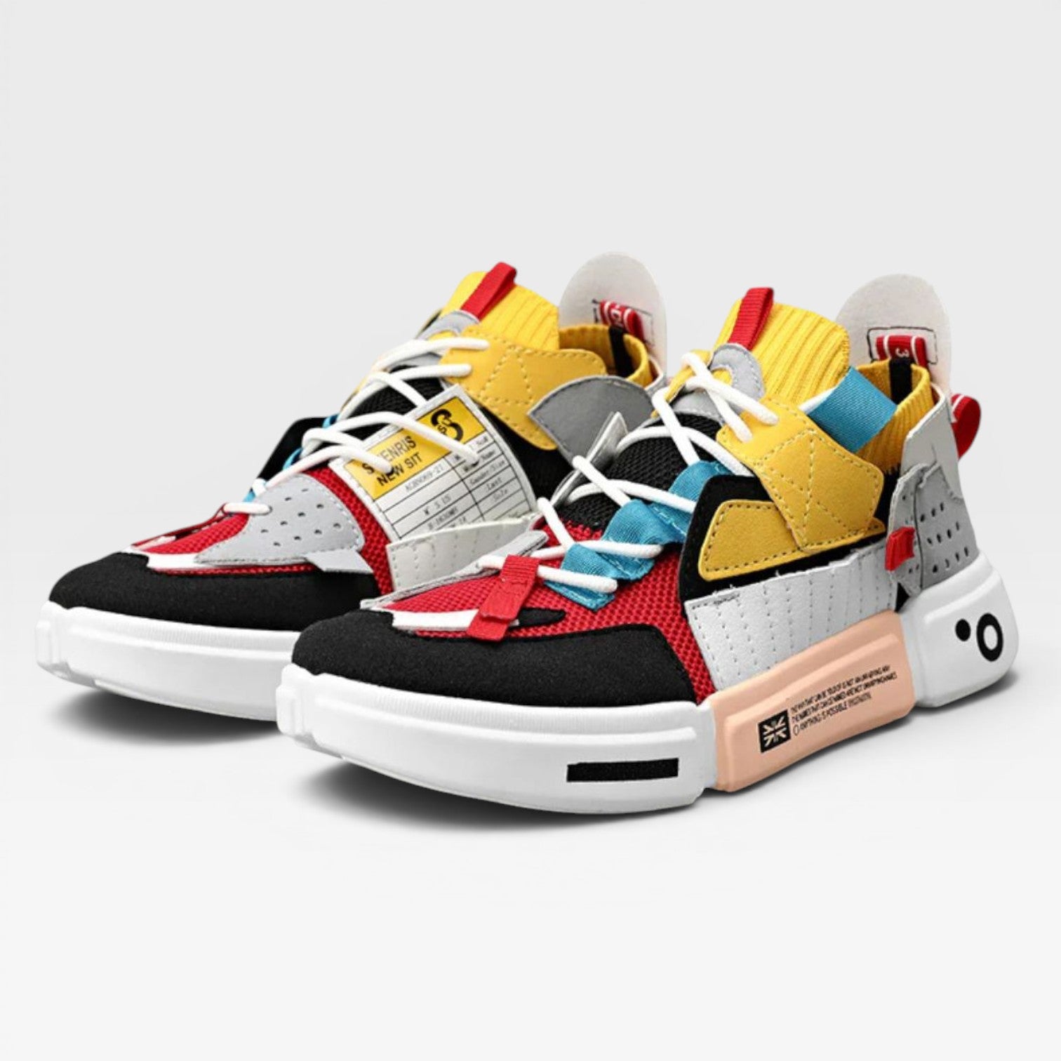 Snurky 330 bunte Sneaker – atmungsaktives Obermaterial für Alltag und Freizeit